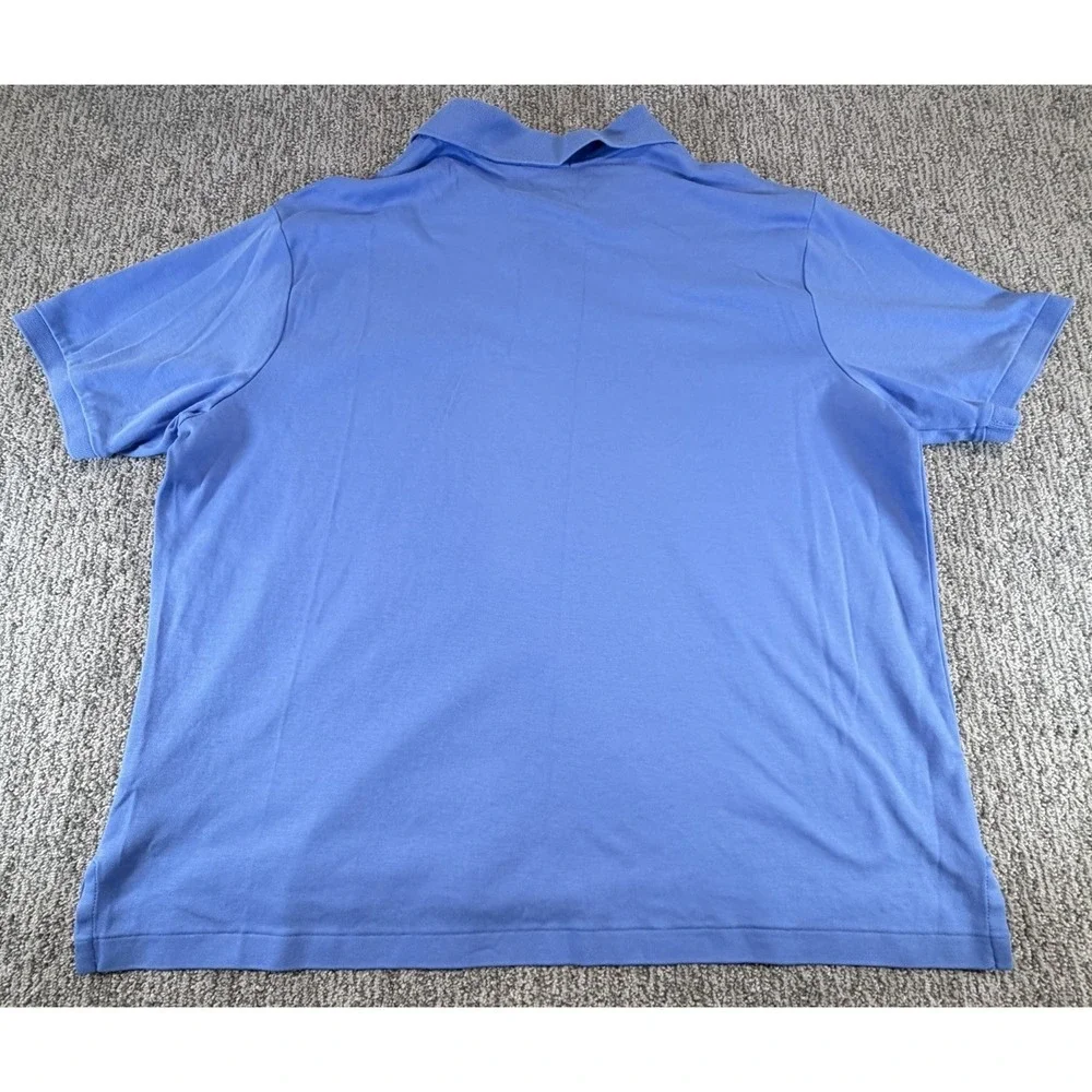 Polo Ralph Lauren Mens 2XB Big Blue Polo‎ Shirt 100% Cotton Pony Preppy
